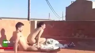 نيك مصري فوق السطح