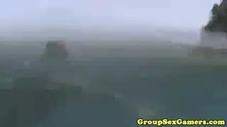 شاب وثلاث فتيات