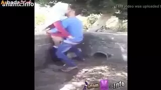 جماع في المزرعة: تونسية محجبة تصرخ من القضيب في كسها